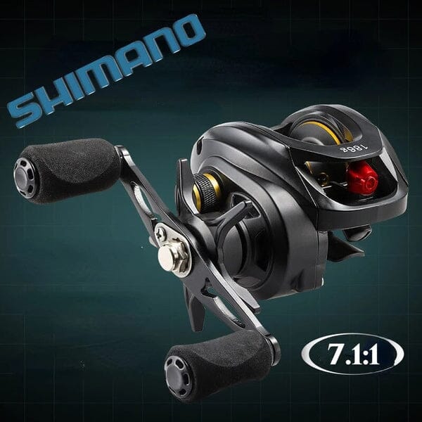 Carretilha Shimano 7.1:1 – Precisão e Durabilidade para Água Doce e Salgada | Oferta Exclusiva