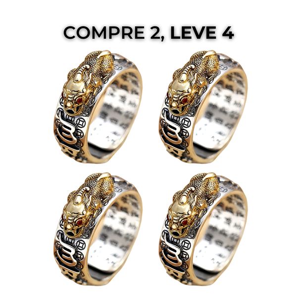 Anel da Riqueza e Prosperidade Feng Shui Original