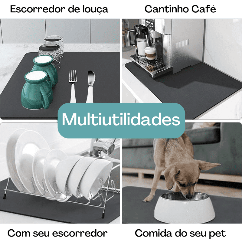 Tapete Escorredor de Louça - Facilit Pro