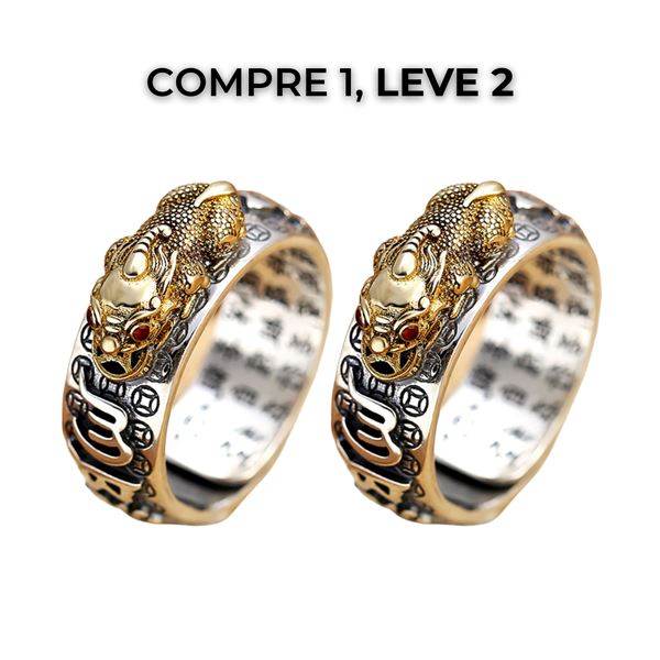 Anel da Riqueza e Prosperidade Feng Shui Original