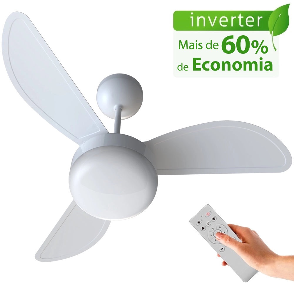 Ventilador de Teto Bivolt com Controle Remoto