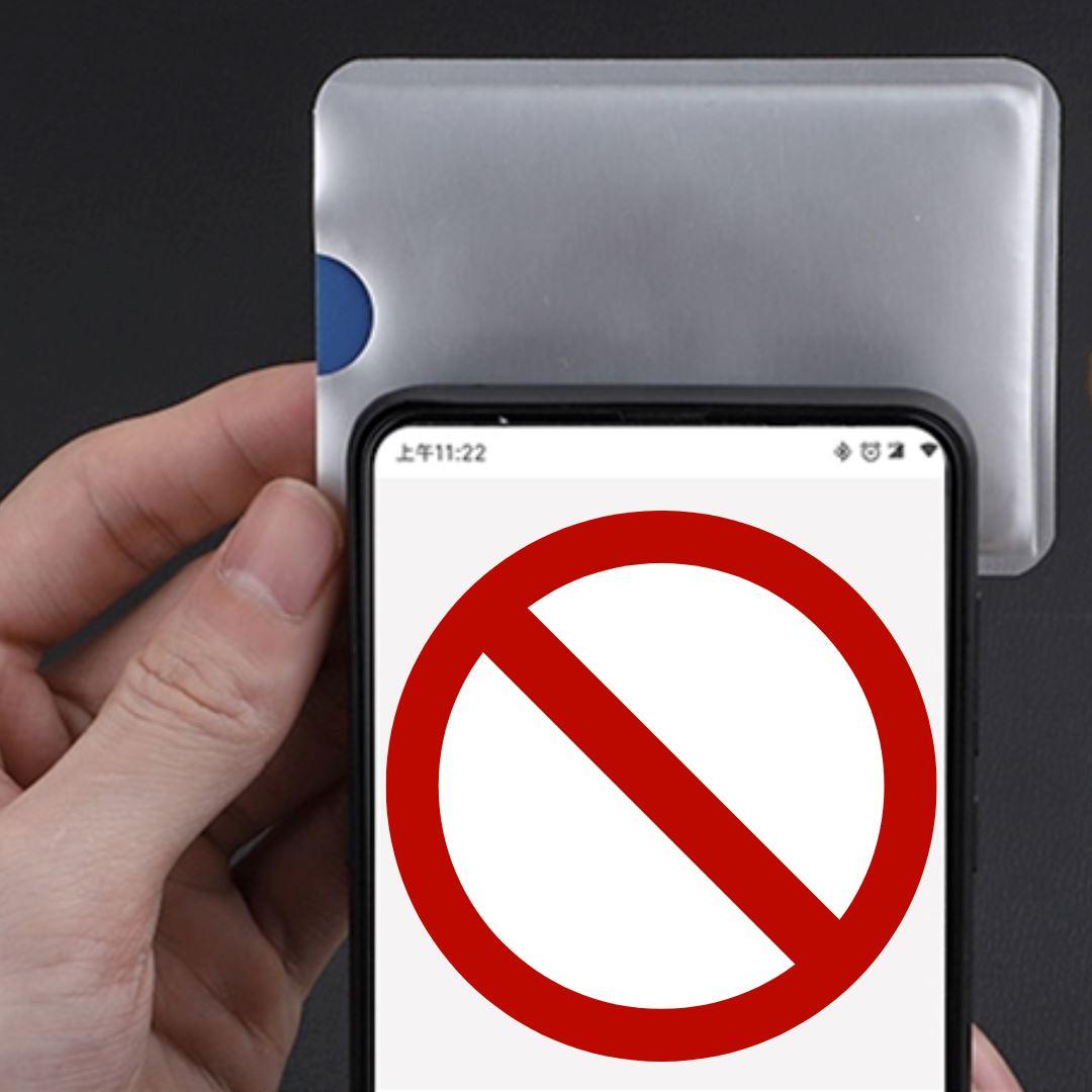 Capa Protetora de Aproximação RFID para Cartões - Lojas Promorin