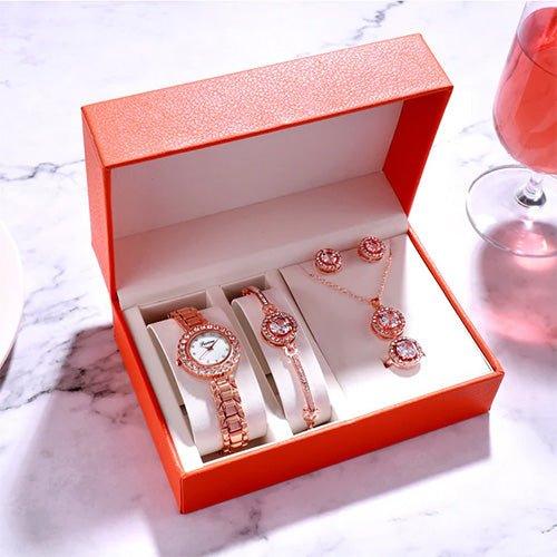 Conjunto Feminino de 5 Peças de Luxo - Ladies (Brinde Porta Joias) - Lojas Promorin