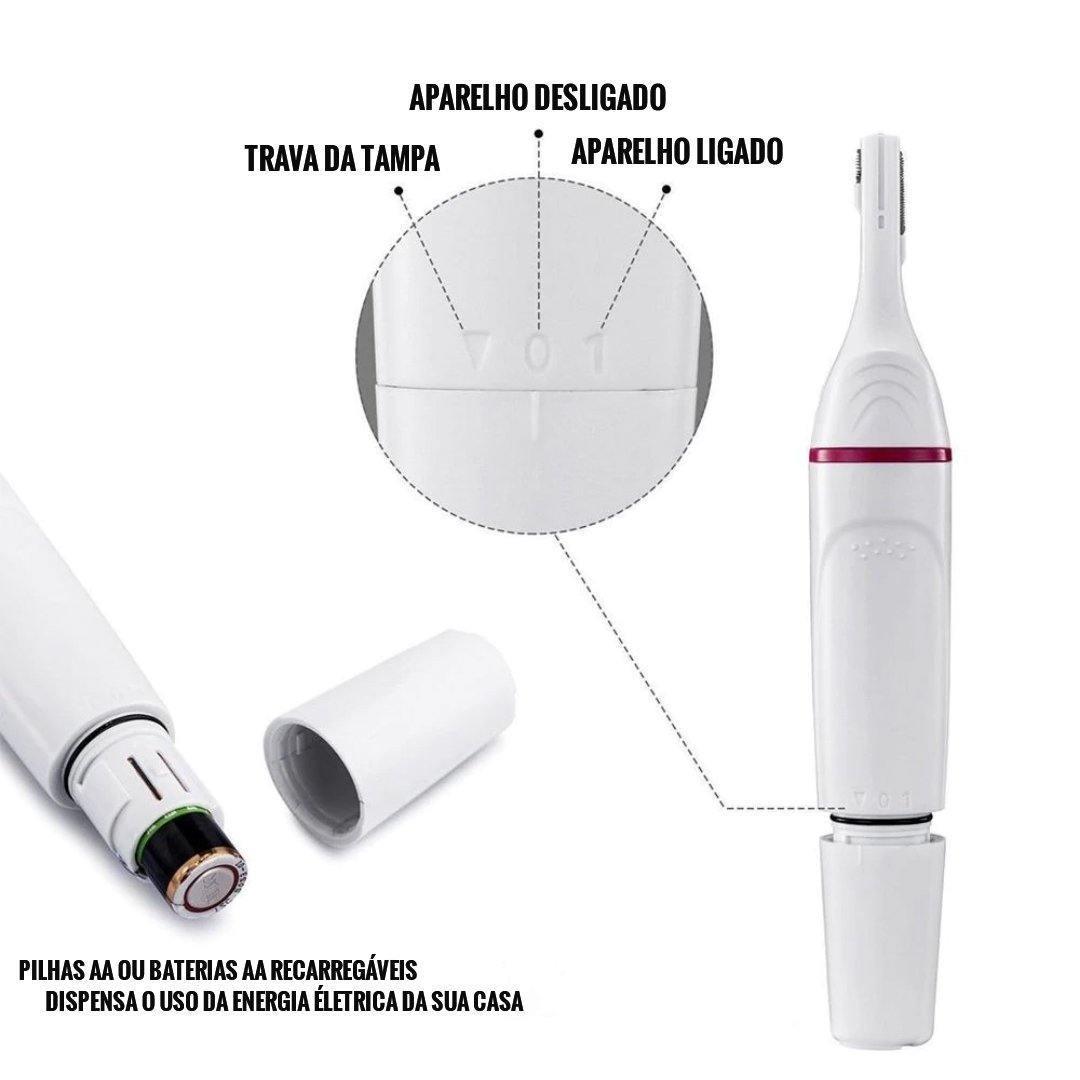 Depilatta 5 em 1 - Depiladora Feminina Multifuncional - Lojas Promorin