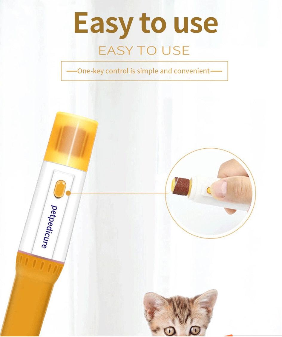 Lixa Elétrica Cortadora De Unha p/ Cães E Gatos - Lojas Promorin