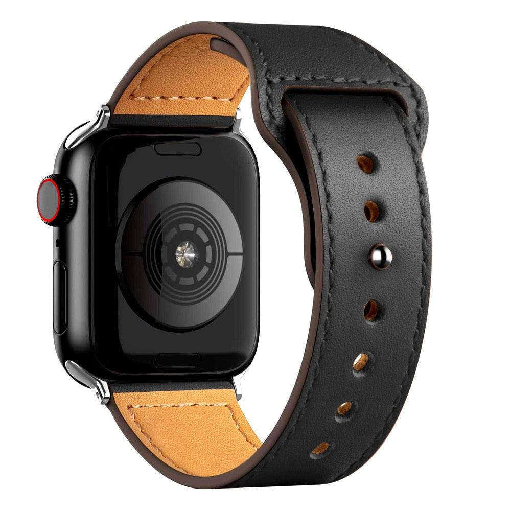 Pulseira Couro Pino - Watch Ultra (42-49mm) - Lojas Promorin