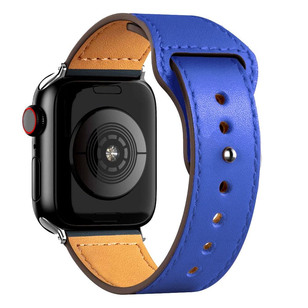 Pulseira Couro Pino - Watch Ultra (42-49mm) - Lojas Promorin