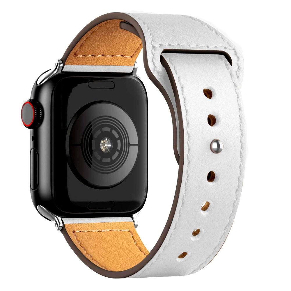 Pulseira Couro Pino - Watch Ultra (42-49mm) - Lojas Promorin