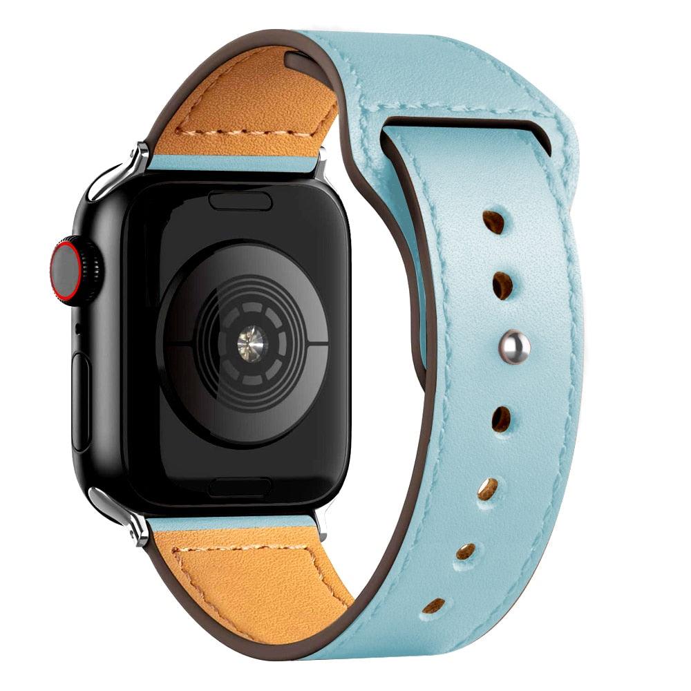 Pulseira Couro Pino - Watch Ultra (42-49mm) - Lojas Promorin