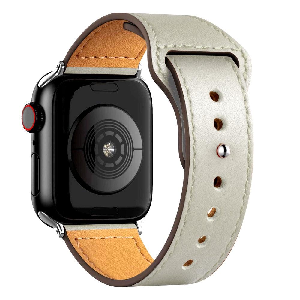 Pulseira Couro Pino - Watch Ultra (42-49mm) - Lojas Promorin