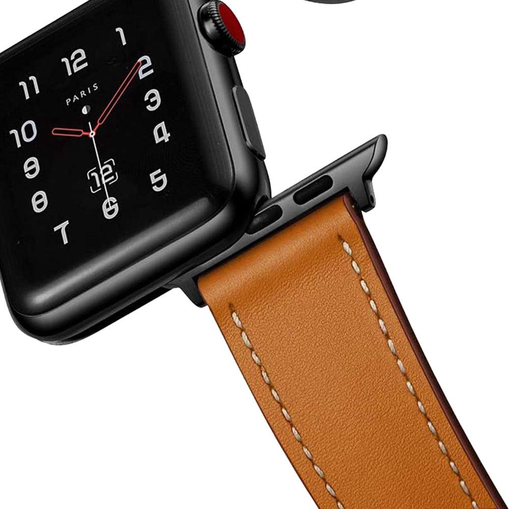 Pulseira Couro Pino - Watch Ultra (42-49mm) - Lojas Promorin