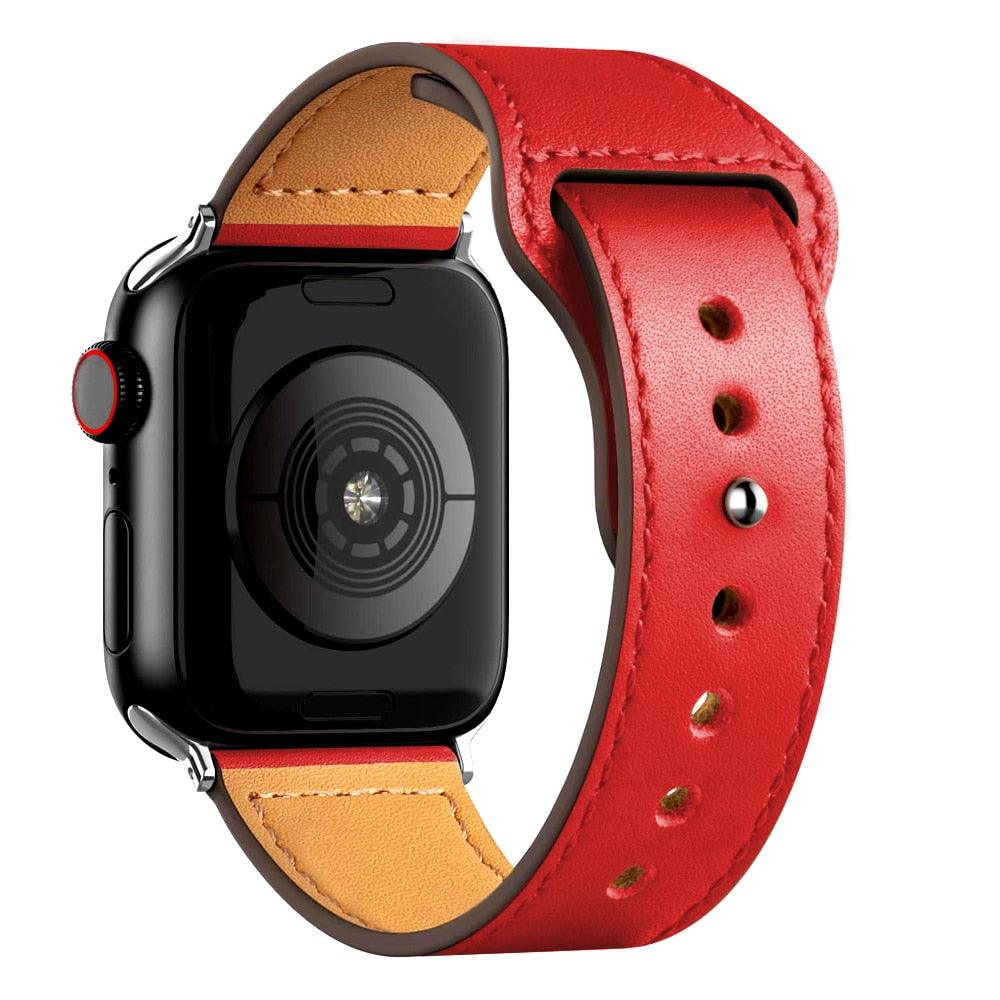 Pulseira Couro Pino - Watch Ultra (42-49mm) - Lojas Promorin