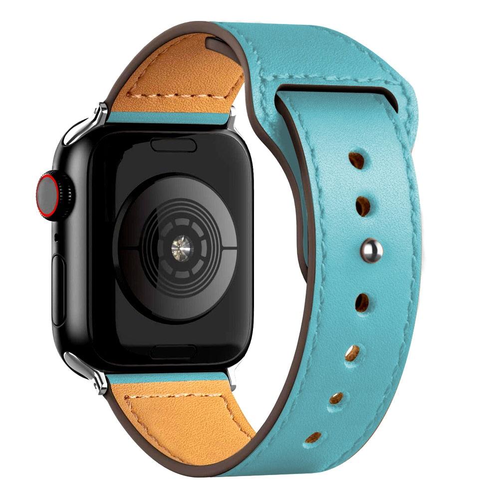 Pulseira Couro Pino - Watch Ultra (42-49mm) - Lojas Promorin