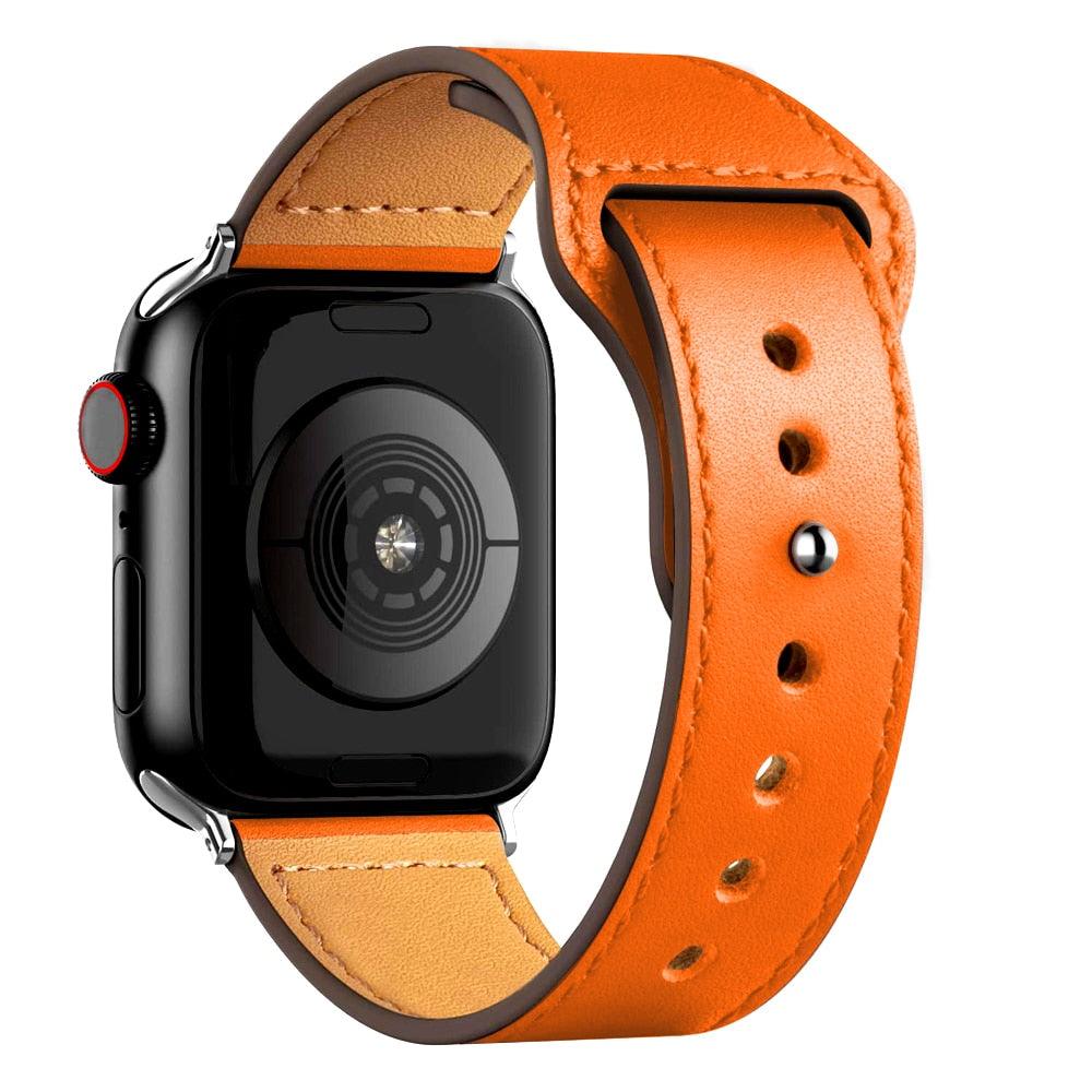 Pulseira Couro Pino - Watch Ultra (42-49mm) - Lojas Promorin