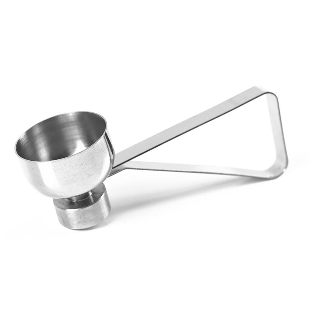 Tesoura / abridor de casca / cortador de ovo cozido ou cru de metal - Lojas Promorin