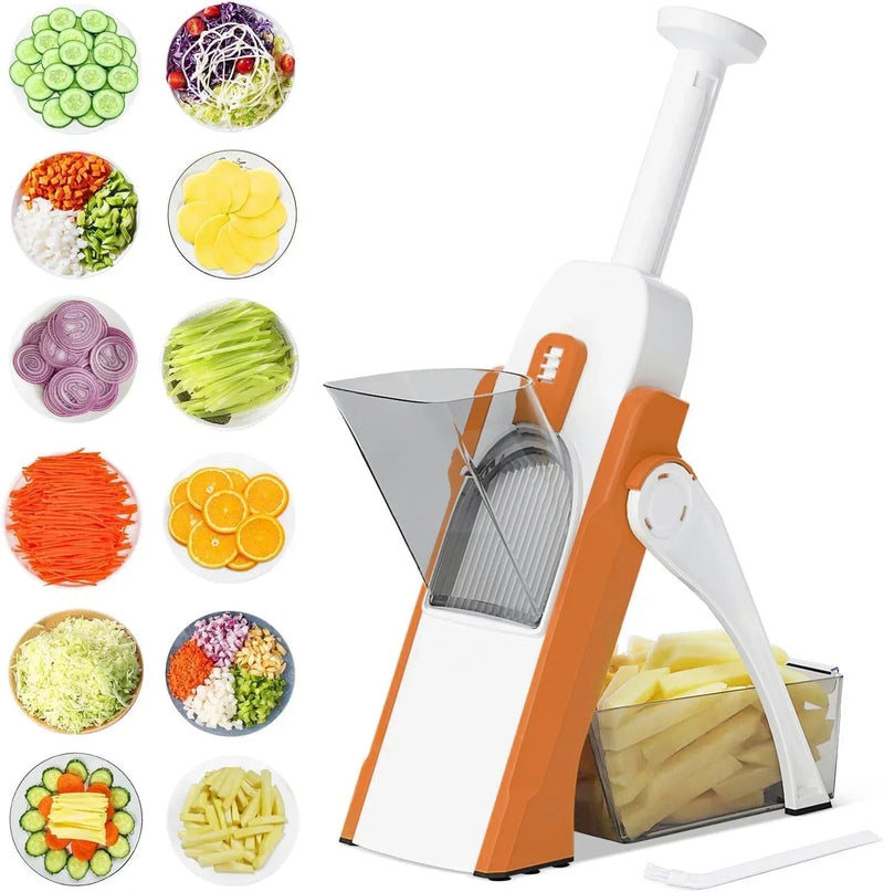 Fatiador Multifuncional 5 em 1 - Lâmina de Aço Inox