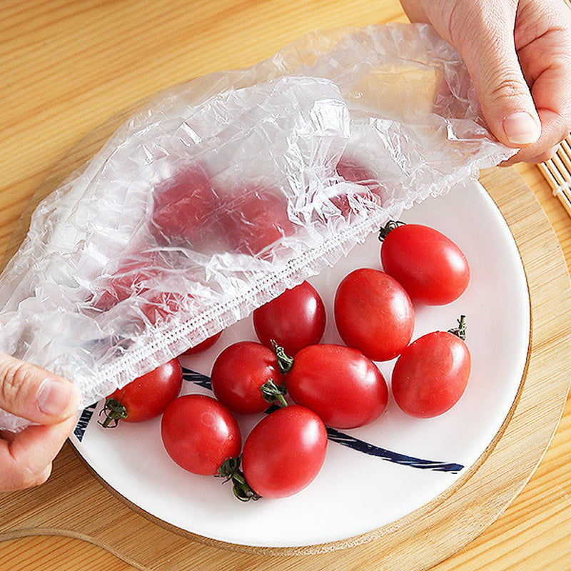 Kit 200 Capas Reutilizáveis para Alimentos Frescos