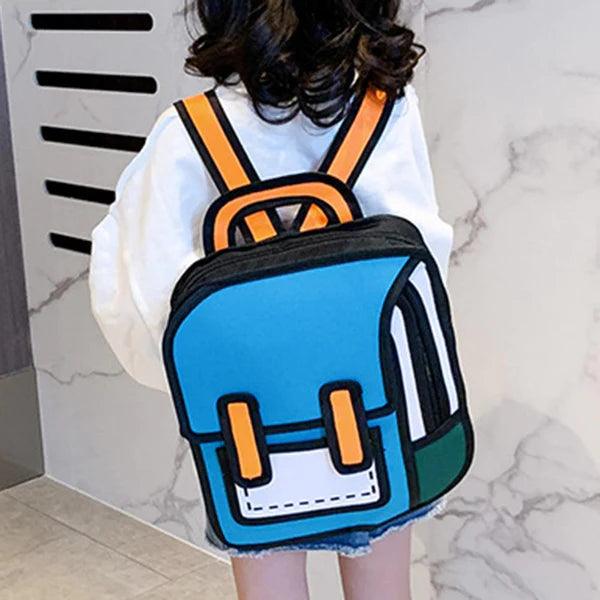 Mochila Infantil Desenho 2D - Animação Garantida - Lojas Promorin