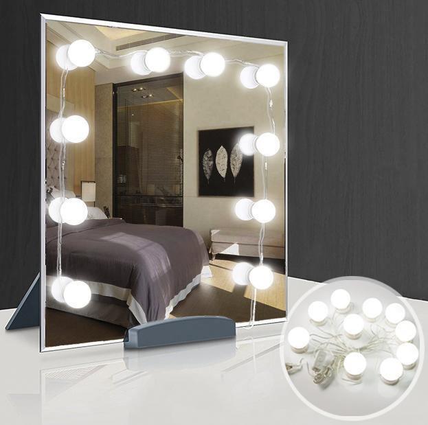 10 Peças de Conjunto de Lâmpadas LED para Espelho - Lojas Promorin