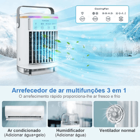 Ar Condicionado Portátil Mini USB - Potente e Silencioso IceCool - Lojas Promorin