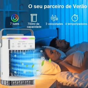 Ar Condicionado Portátil Mini USB - Potente e Silencioso IceCool - Lojas Promorin