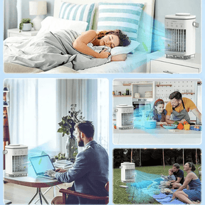 Ar Condicionado Portátil Mini USB - Potente e Silencioso IceCool - Lojas Promorin