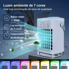 Ar Condicionado Portátil Mini USB - Potente e Silencioso IceCool - Lojas Promorin
