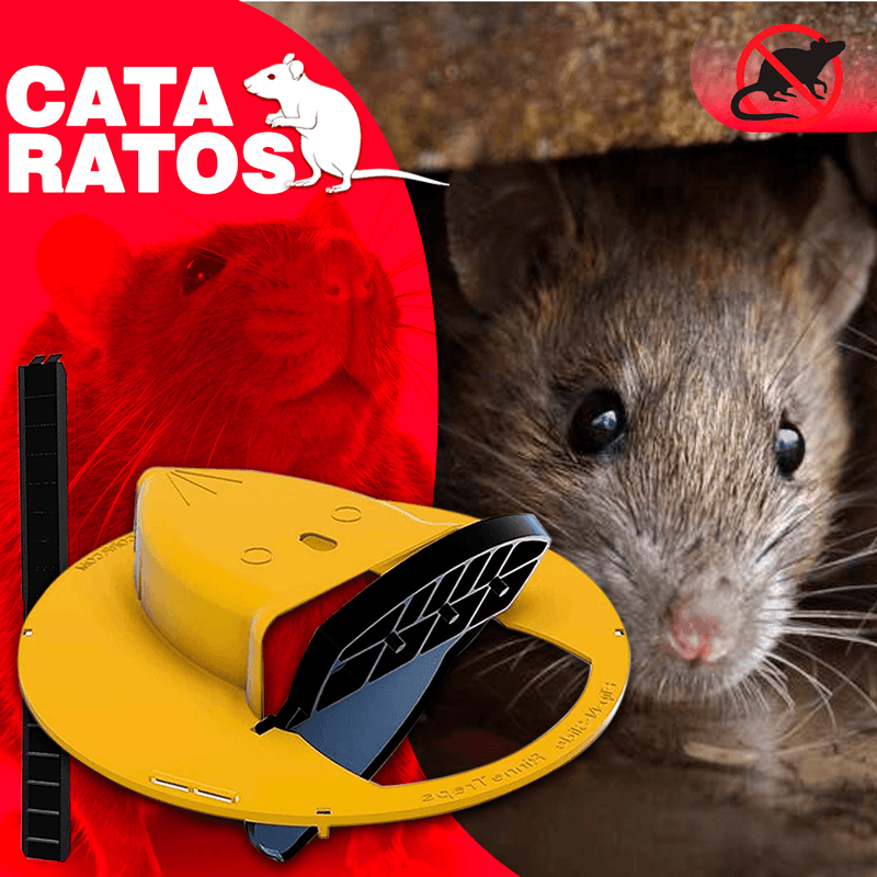 Armadilha de Rato Reutilizável - CataRatos - Lojas Promorin