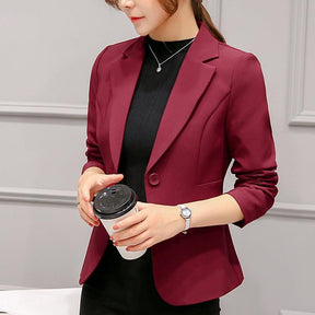 Blazer Feminino Alfaiataria Manga Longa - Lojas Promorin