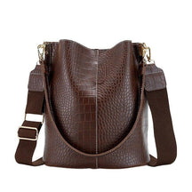 Bolsa Feminina de Couro Crocodilo - Lojas Promorin