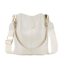 Bolsa Feminina de Couro Crocodilo - Lojas Promorin