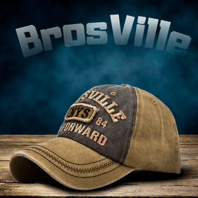 Boné de Aba Curva Retro Trucker - BrosVille - Lojas Promorin