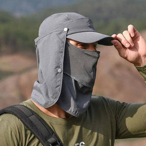 Boné para Pesca com Proteção UV 4 em 1 - Lojas Promorin