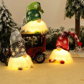 Boneco Gnomo de Natal Luminoso - Lojas Promorin