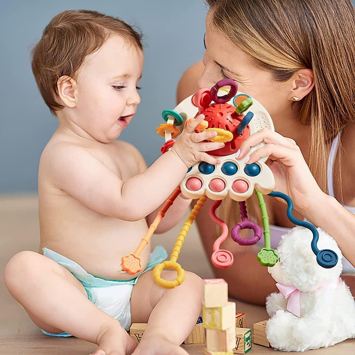 Brinquedo Sensorial 3 em 1 - Lojas Promorin