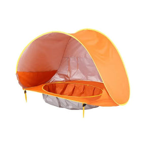 Cabana Infantil Com Piscina Para Praia PROTEÇÃO TOTAL - Os Melhores Momentos Na Praia Estão Por Vir! - Lojas Promorin