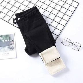 Calça Jeans Aveludada Feminina + Brinde Exclusivo - Lojas Promorin