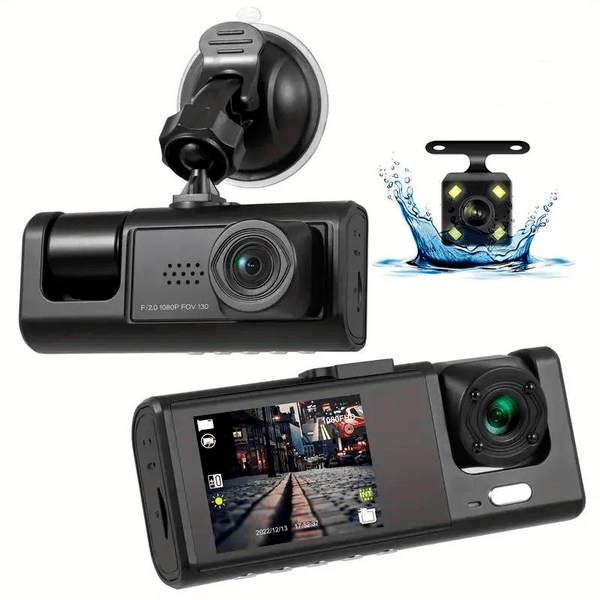 Câmera Completa para Carro 4K com Tela de 2" Polegadas e Visão Noturna - Lojas Promorin