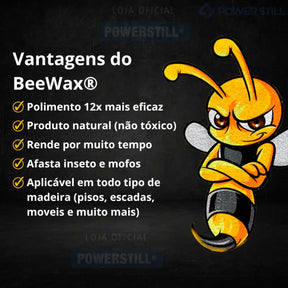 Cera de Mel para Polimento de Madeiras e Combate de Cupins + BRINDE 🎁 - Lojas Promorin