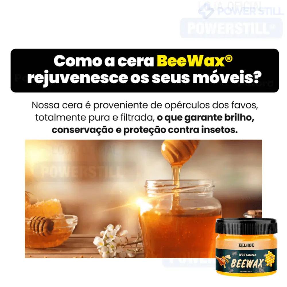 Cera de Mel para Polimento de Madeiras e Combate de Cupins + BRINDE 🎁 - Lojas Promorin