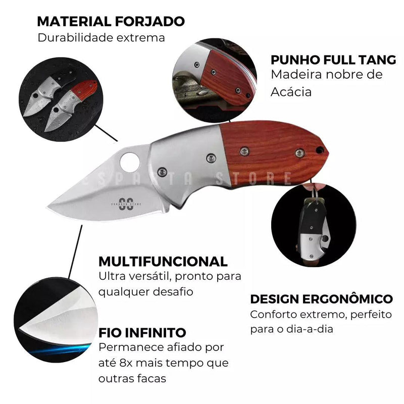 (COMPRE 1 LEVE 2) Canivete Mini Gladiator 2024 • Frete Grátis - Lojas Promorin