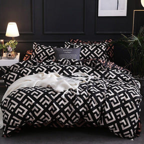 Conjunto de Cama Completo em Algodão Premium | King Luxury - Lojas Promorin