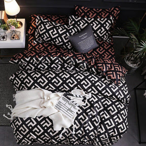 Conjunto de Cama Completo em Algodão Premium | King Luxury - Lojas Promorin
