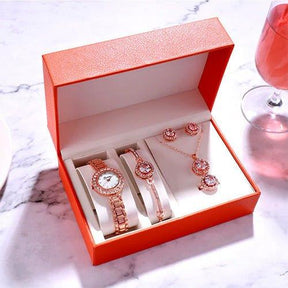 Conjunto Feminino de 5 Peças de Luxo - Ladies (Brinde Porta Joias) - Lojas Promorin