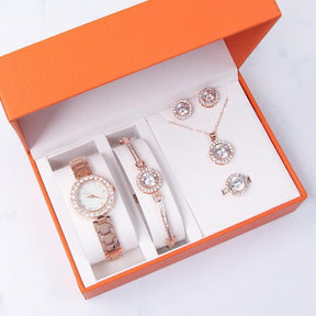 Conjunto Feminino de 5 Peças de Luxo - Ladies (Brinde Porta Joias) - Lojas Promorin