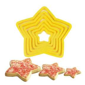Conjunto Moldes para Biscoitos - Árvore de Natal 3D ( 6 Peças ) - Lojas Promorin