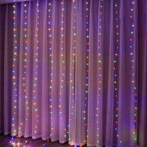 Cortina de Led Pisca-Pisca Para Natal - Lojas Promorin
