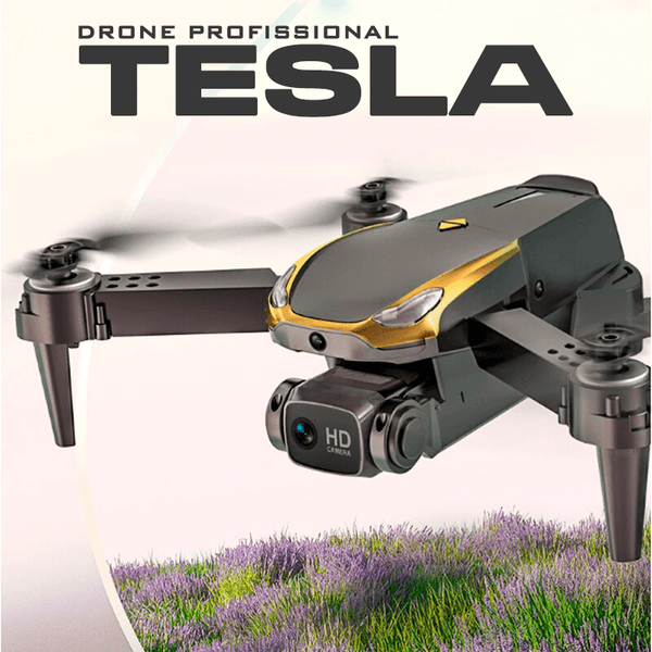 Drone Pro Com Câmera 1080P Wifi GPS 5Km | Tesla - Lojas Promorin