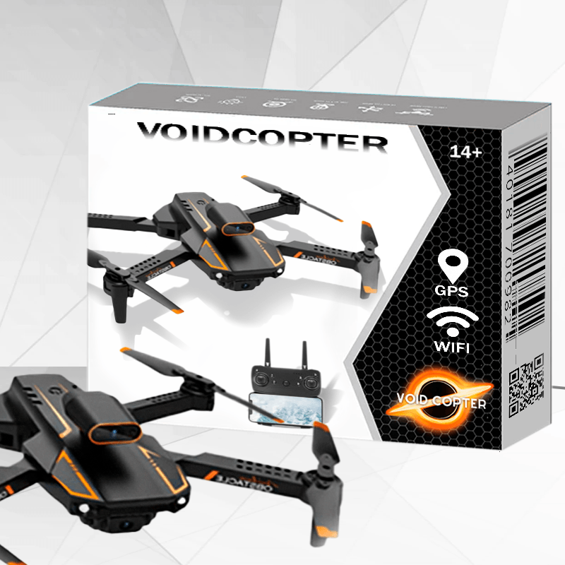 Drone Profissional 5KM com Câmera Dupla 4K HDR/VoidCopter (+BRINDES) - Lojas Promorin