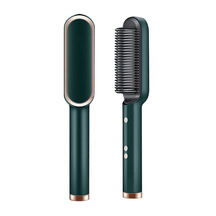 Escova Alisadora 5 em 1 Original BEAUTY HAIR - Modela, Hidrata & Anti-Frizz - Lojas Promorin